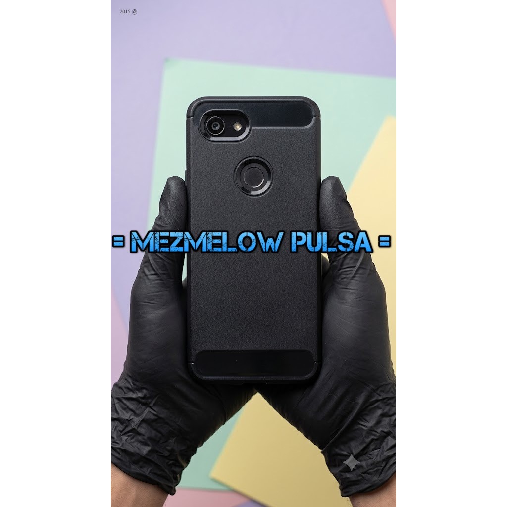 Casing Softcase Fiber Carbon Silicone Case GOOGLE PIXEL 3A