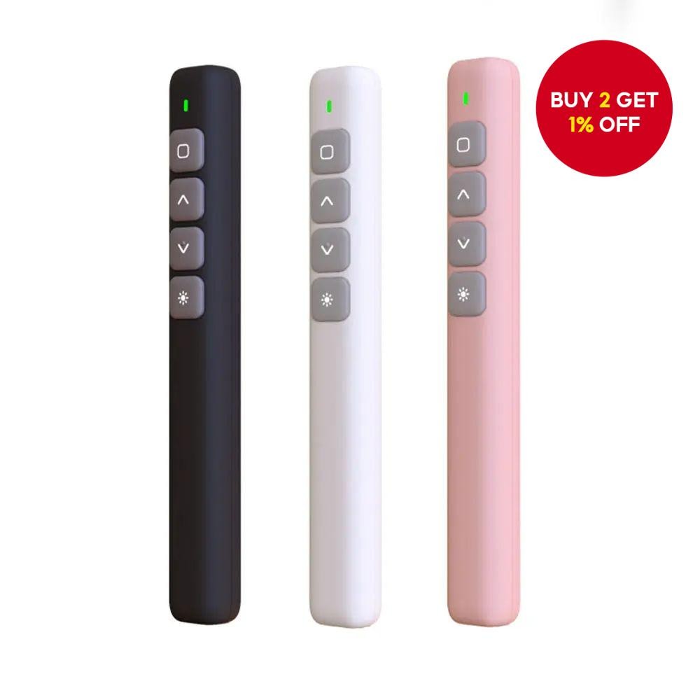 Wireless Powerpoint Pen 2.4GHz Presentation Clicker USB RF Remote ...