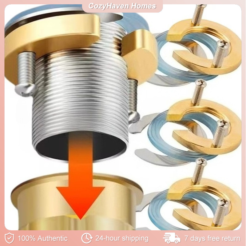 Copper Replacement Faucet Anti Loosening Nut Cap Fastening Circlip ...