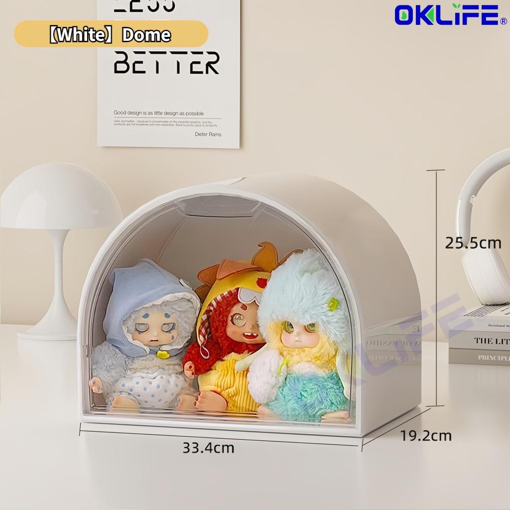 Transparent Acrylic Figure and Blind Box Display Cabinet view 10