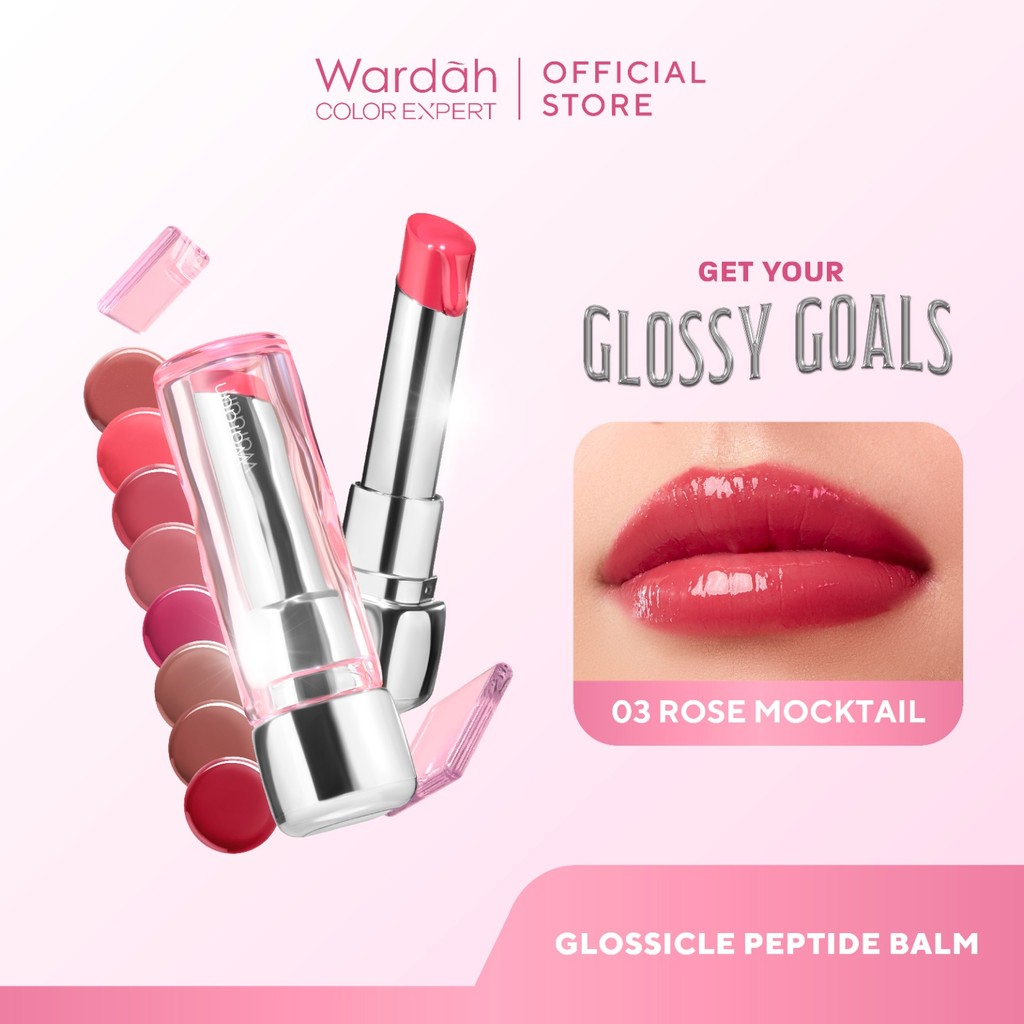 [CREATOR'S PICK] NEW! WARDAH Glossicle Peptide Balm - Ombre Glossicle - Gambar 2