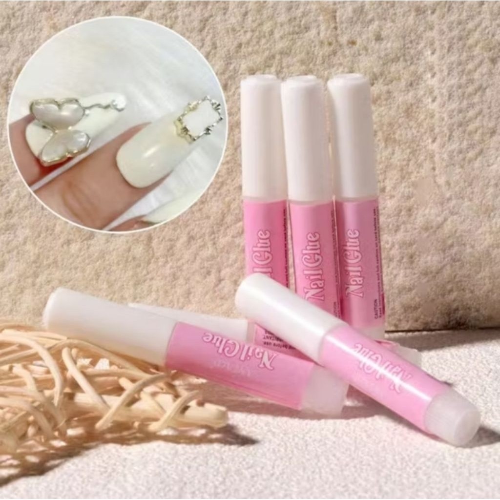 1PCS Lem Kuku Palsu Cair Mini Art Perawatan Kecantikan Aksesoris Make Up Nail Glue Pedicure A125 - Gambar 2