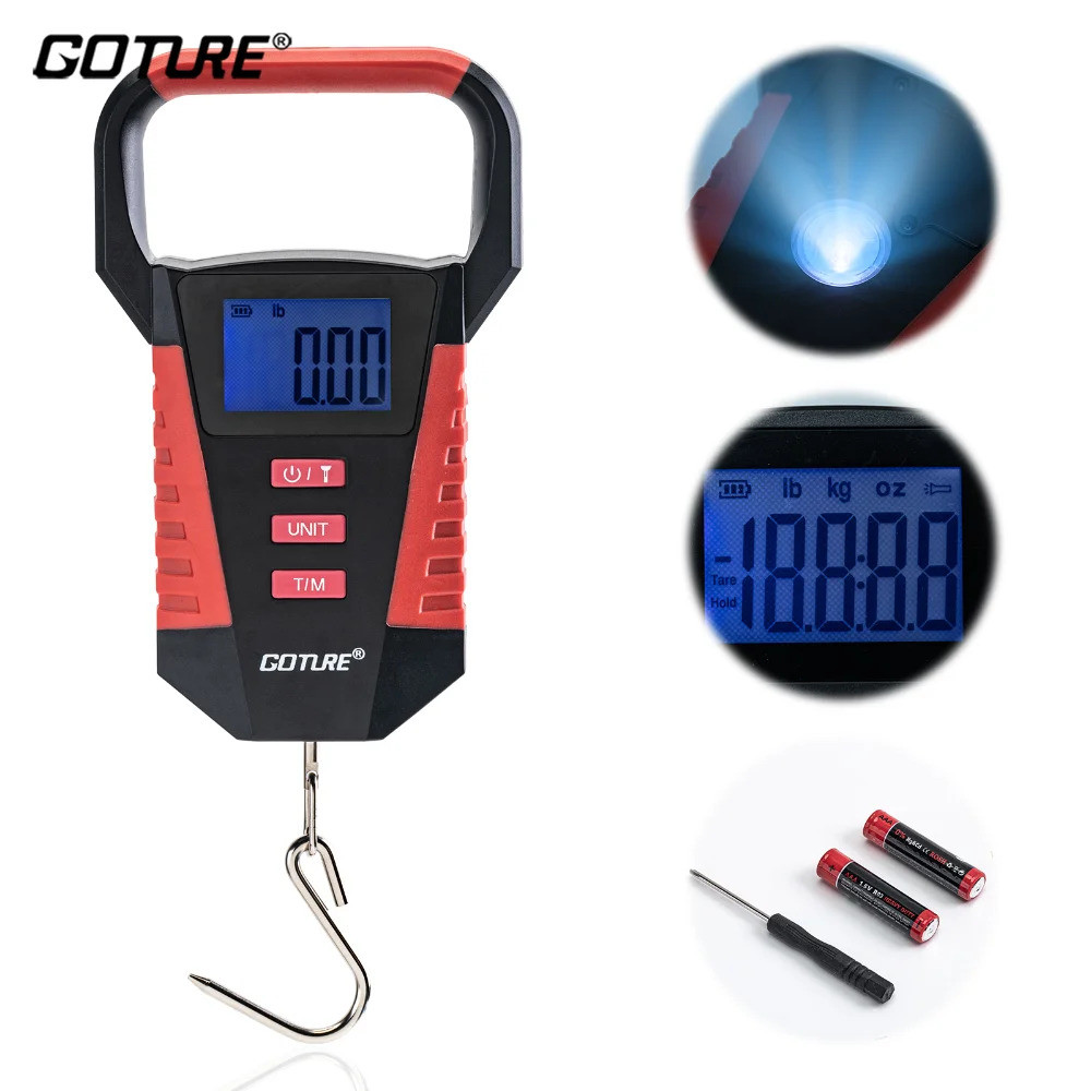 Goture Mini Portable Electronic Scale 50g-50KG digital display ...