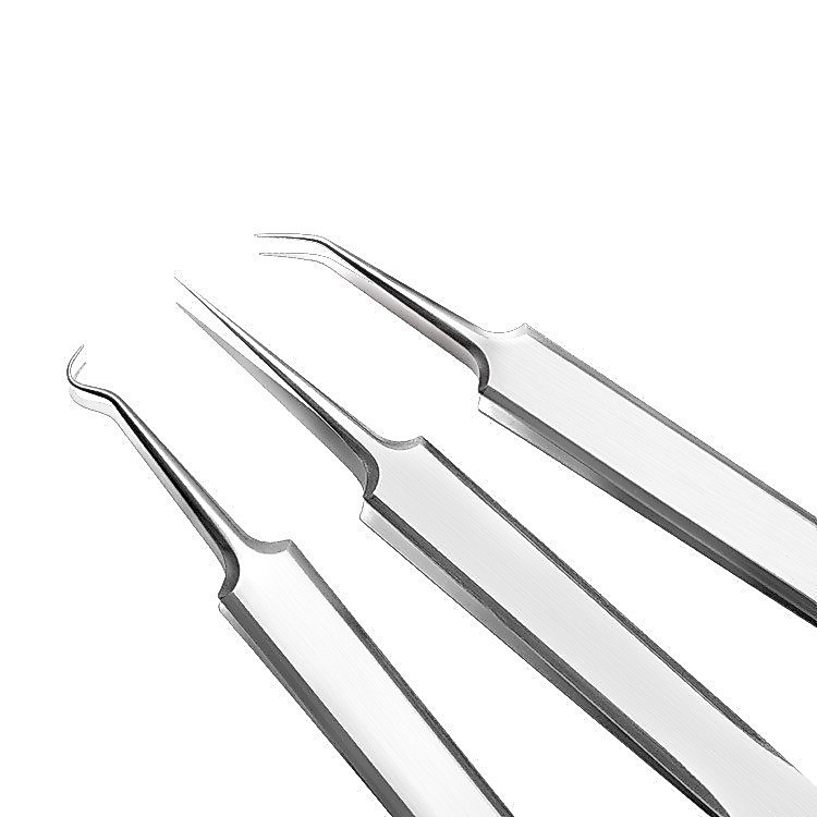 POPmaker Pinset Komedo Stainless Diskon Gratis Kotak - Gambar 2