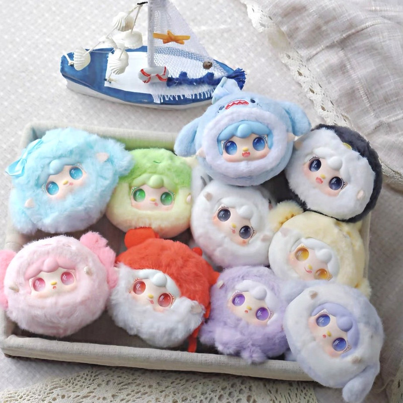 Blind Box Yooki Mini Ocean Baby Series Plush V6 Series – Lucky Charm