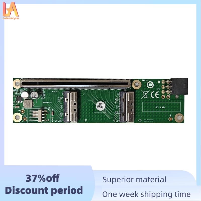 PCIe 5.0 16X to MCIO Baseplate for GPU Discrete Graphics Card 6-Pin ...