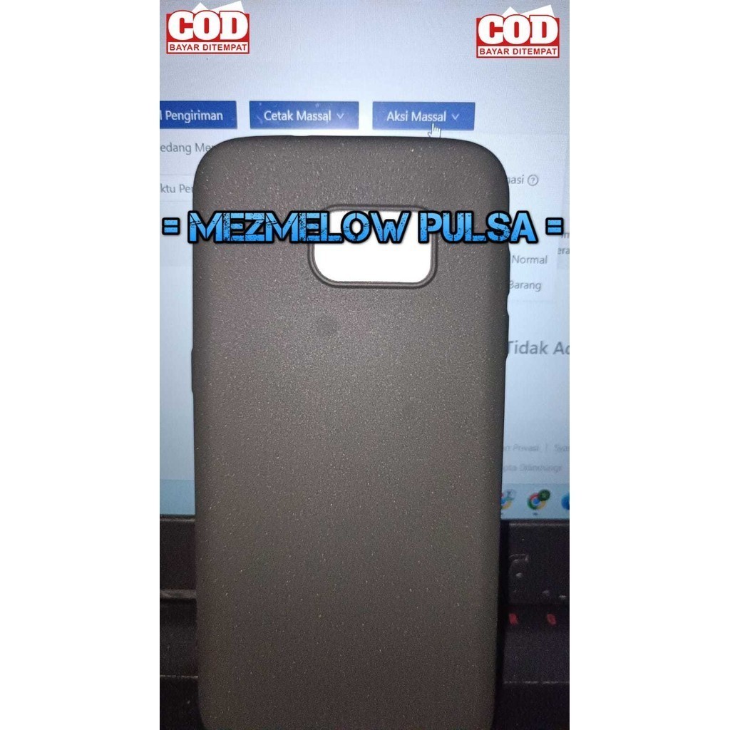 Silicone Soft Case TPU Softcase Casing Caseng SAMSUNG S7 EDGE - Gambar 2