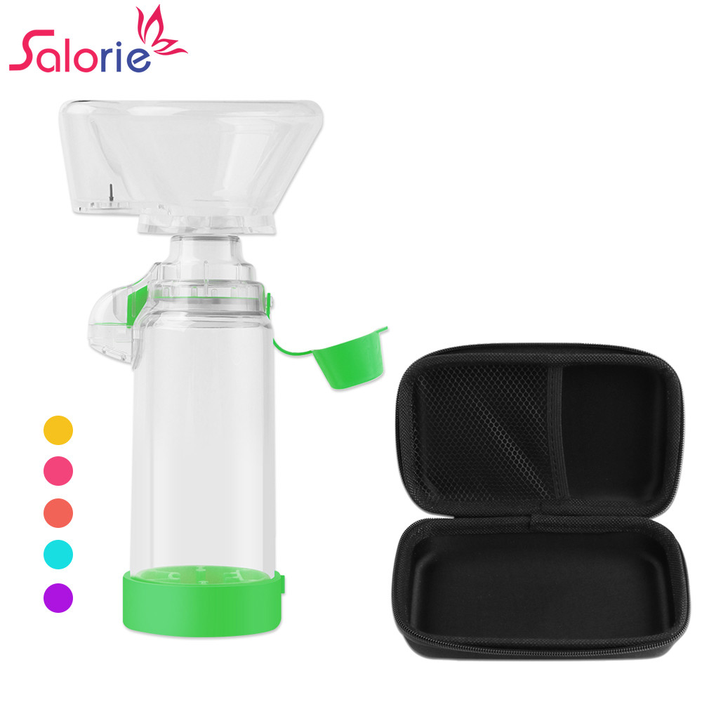 Salorie Aerosol Chamber Spacer for Infrant Kids Adults Silicone Asthma ...