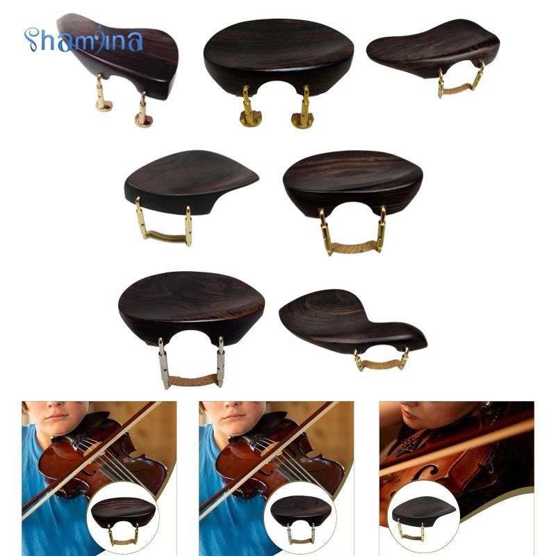 [Shamjina] 4/4 Violin Chin Rest Replacement Part with Standard Bracket ...