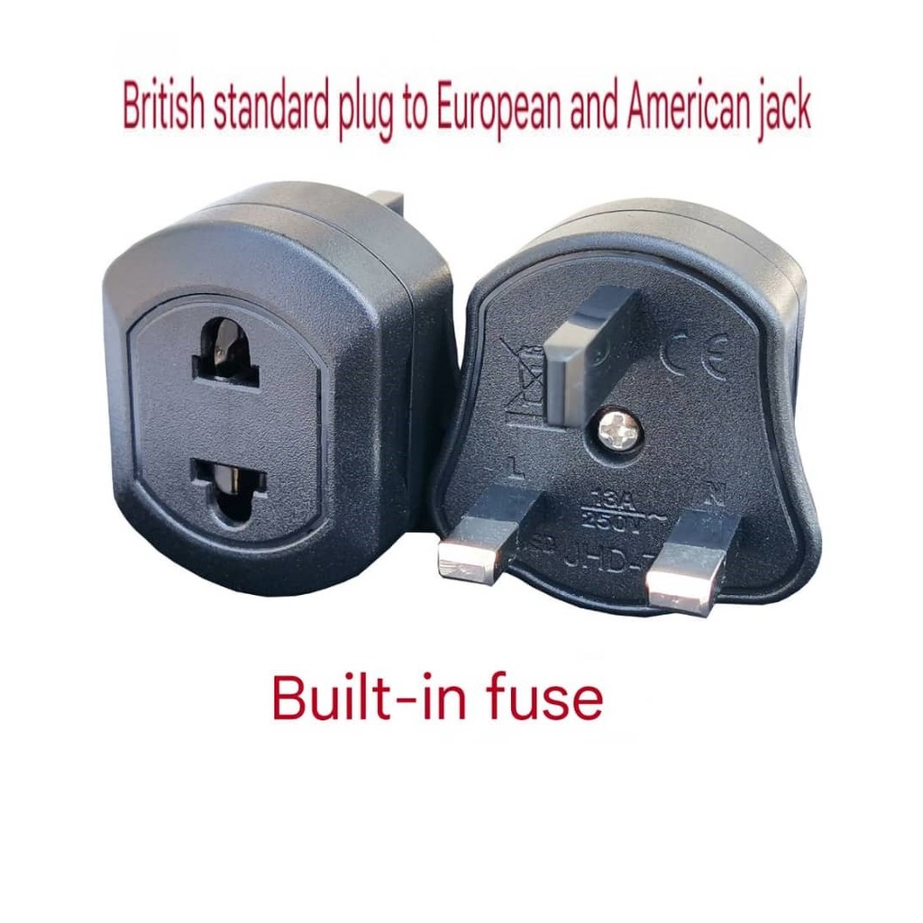 3 Pin Conversion Plug Socket Adapter Plug 2 Pin Universal Adapter Multi ...