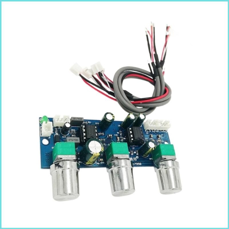RUN NE5532 2 1 Channel Auditory Preamp Board Low Pass Filter Circuit ...