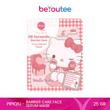Pipiqiu Skincare - Mask 25g - Hello Kitty / Merah Jingga Official - Gambar 4