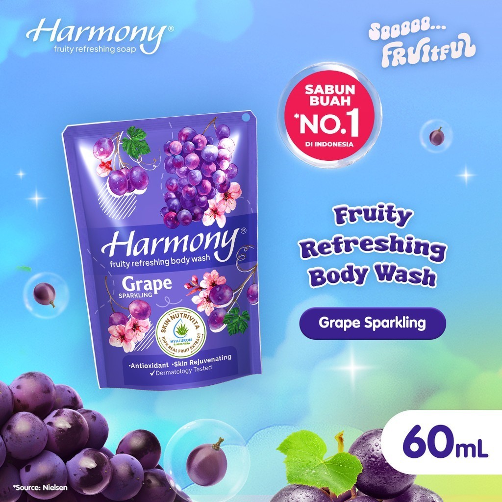 Harmony Sabun Cair Refill 60 ml - Gambar 2