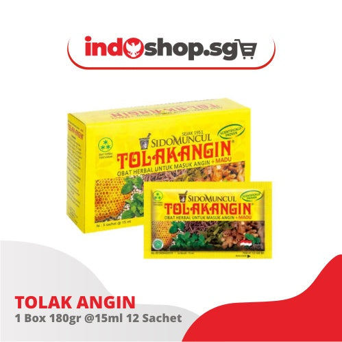 Herbal Remedy Cold Flu 1 Box 12 sachets | Tolak Angin Cair | Original ...