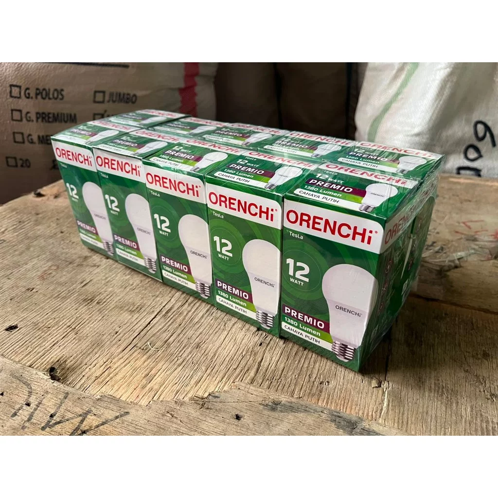AFL (BUBBLEWRAP) 12 WATT / BOHLAM LAMPU LED ORENCHI PREMIO GARANSI 1 TAHUN - Gambar 3