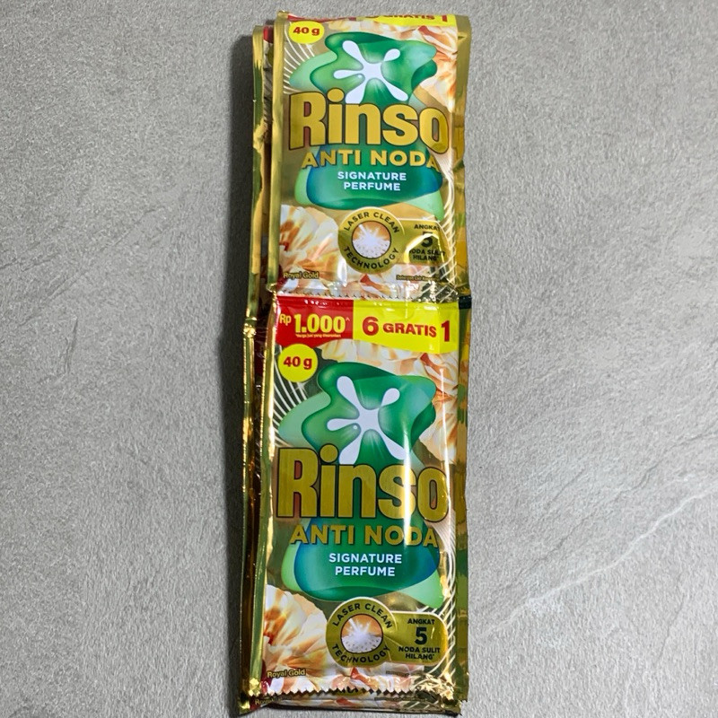 Rinso Detergen Cair Perfume Anti Noda Renceng 40g - Gambar 4