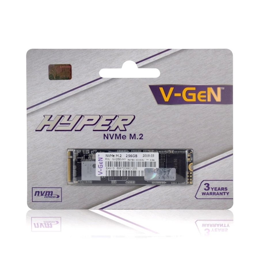 V-GEN HYPER Ssd M.2 NVme 128GB/256GB/512GB/ITB - Gambar 2