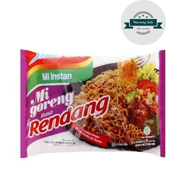 Indomie Goreng Rendang 91g | Shopee Singapore