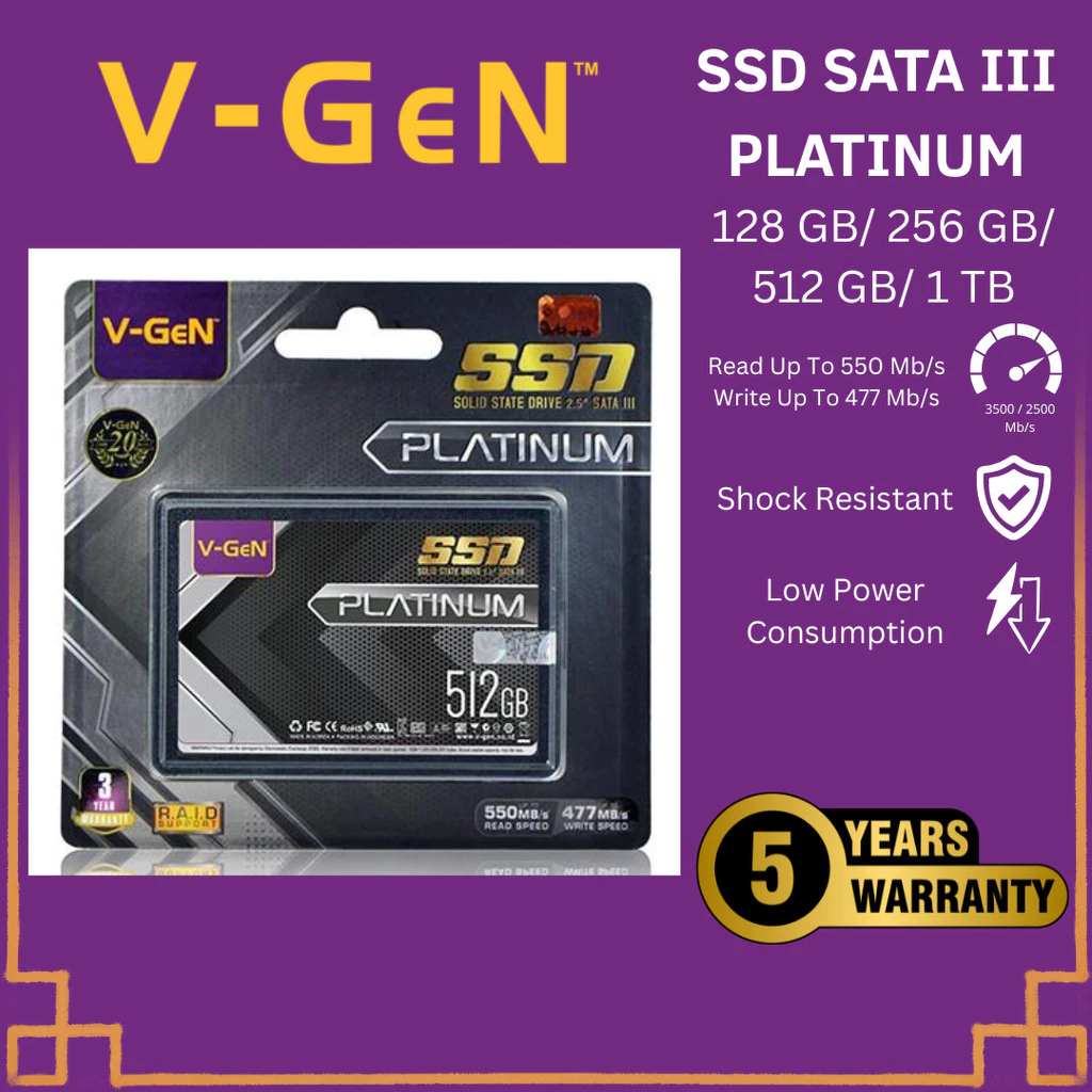 V-GEN Ssd Sata 3 Solid State Drive 2.5"