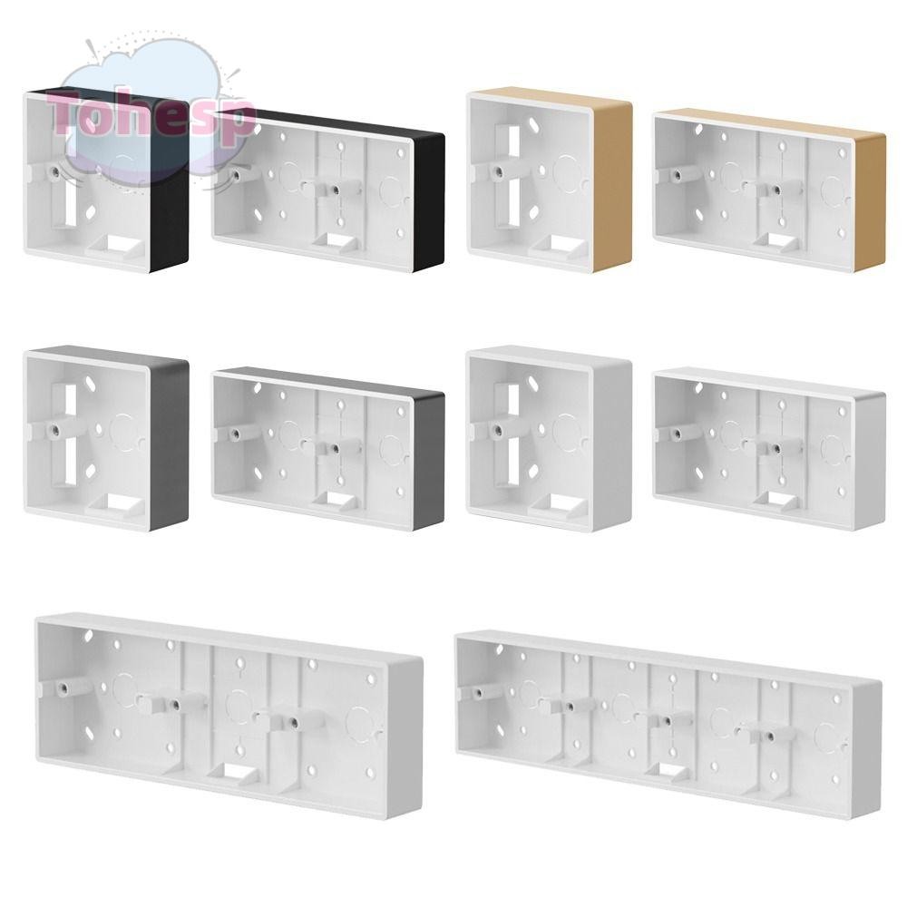 TOHESP Switch Socket Box On-Wall Mount Switch And Socket Apply Home ...