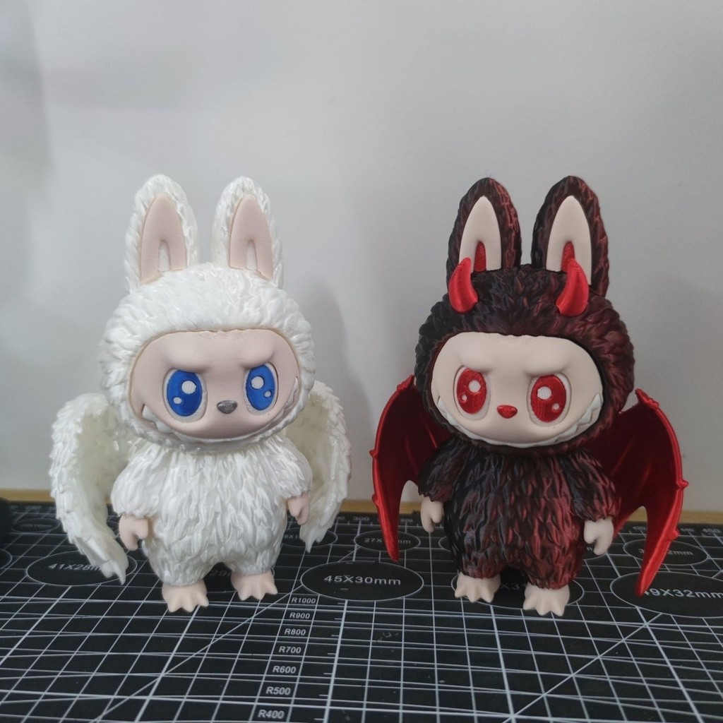 3d Print Cute Demon Angel Automobiles Curtain Cloth 3D Hand-Made Toy ...