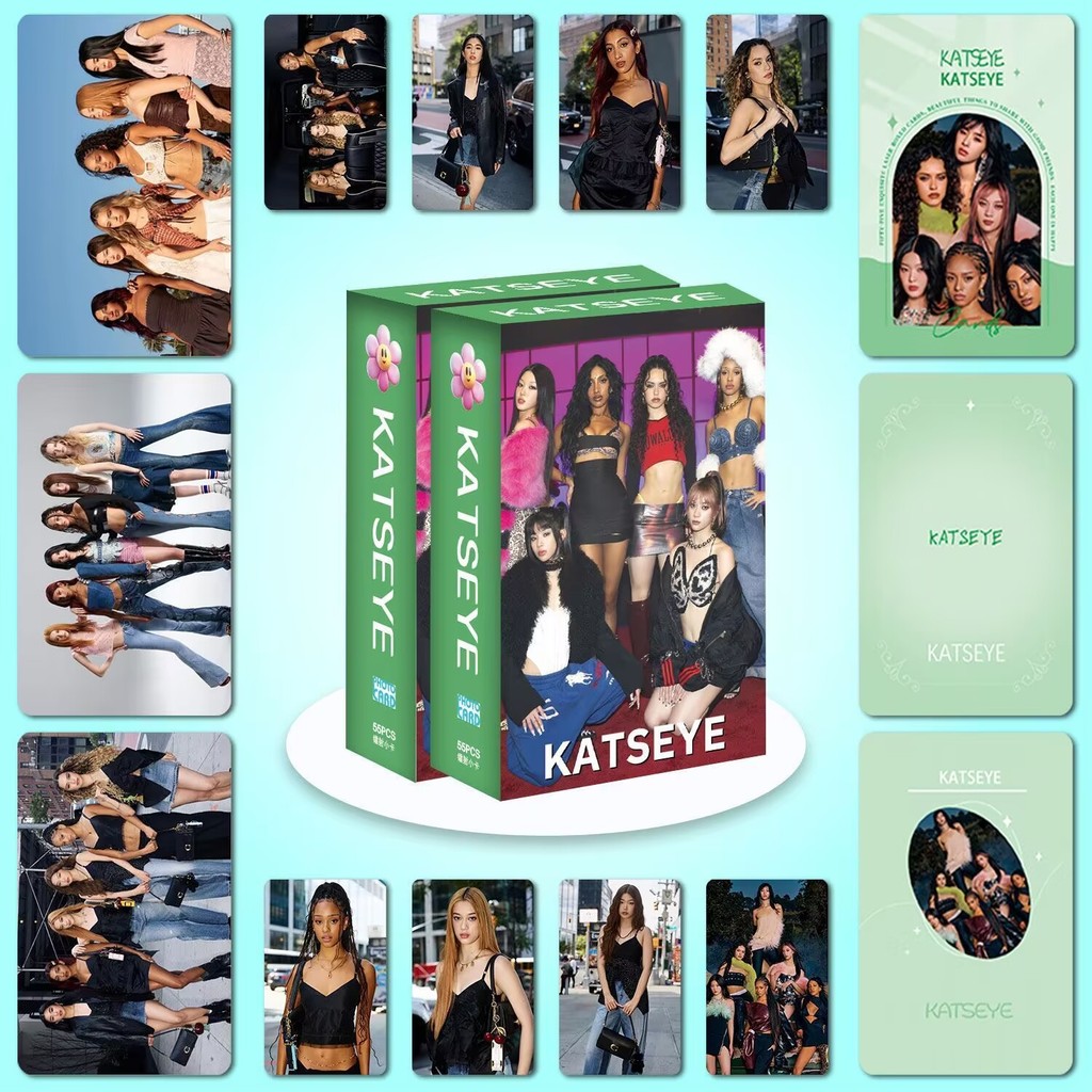 30-124pcs KATSEYE SIS BEAUTIFUL CHAOS Album Lomo Cards Soft Is