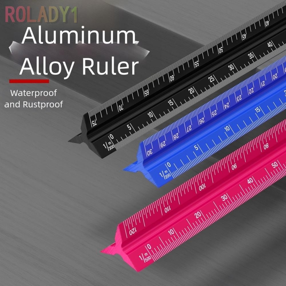 Aluminum Triangular Scale Ruler with 1 to 500 Scale Ratios for ...