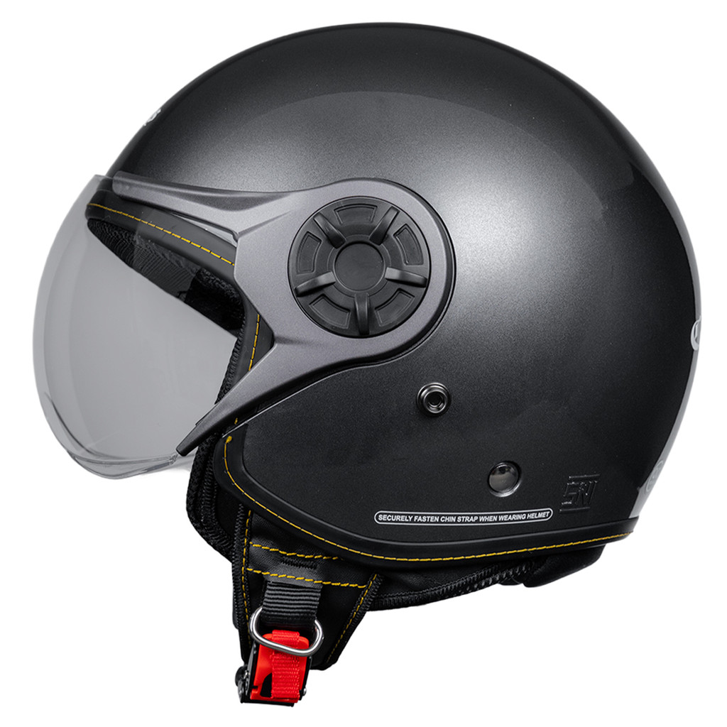 Cargloss YRM Helm Half Face - Anchor Grey - Gambar 4