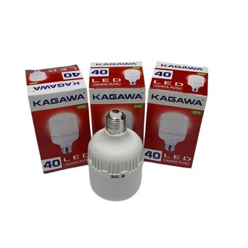 (BUBBLEWRAP) 40 WATT SNI BOHLAM LAMPU LED KAGAWA ECO CAHAYA PUTIH - Gambar 3