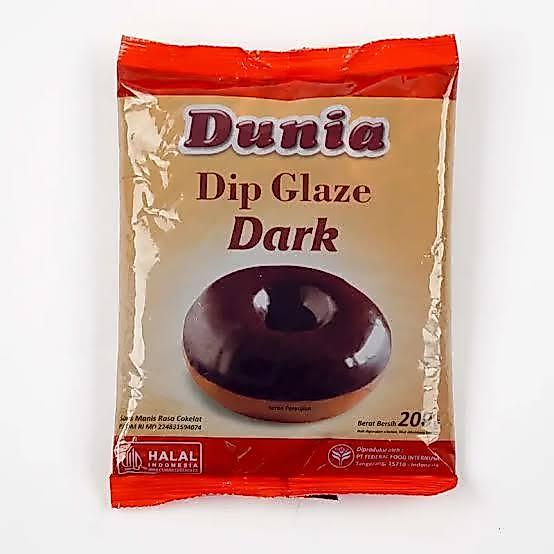 Dunia Dip Glaze 200gram Topping Berbagai Macam Kue, Donut, Dan Roti - Gambar 2
