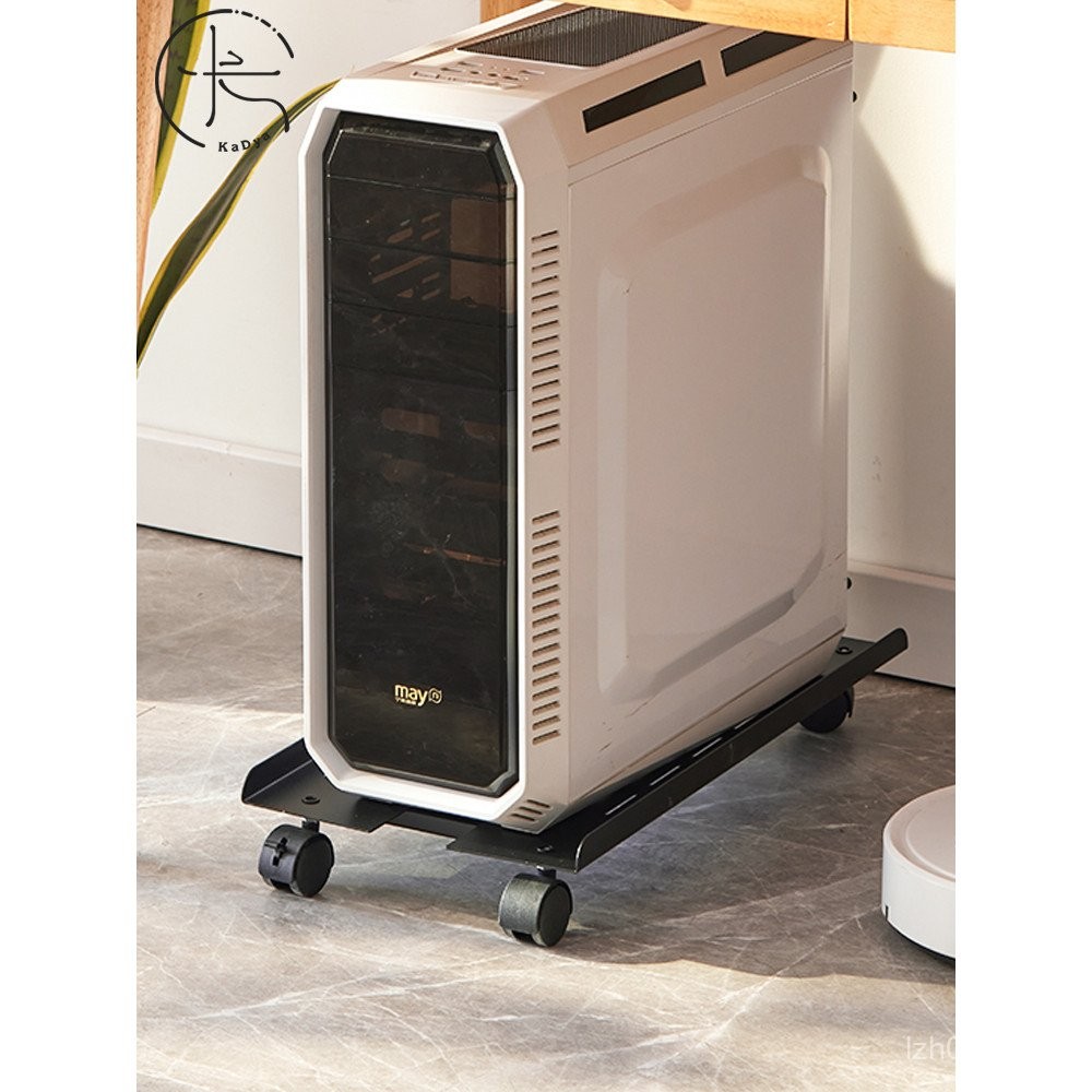 Stand Chassis Mainframe Computer with Wheels Storage Rack Office ...