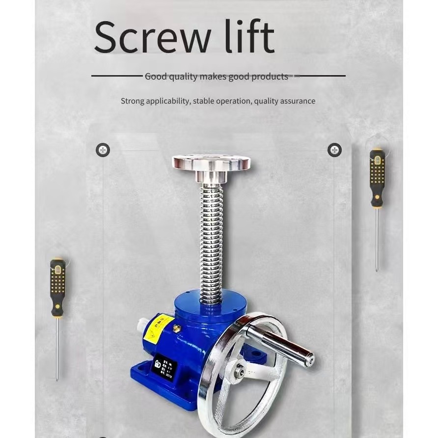 Spiral Lifting Table SWL 2.5T Spiral Lifting Table Manual Electric ...