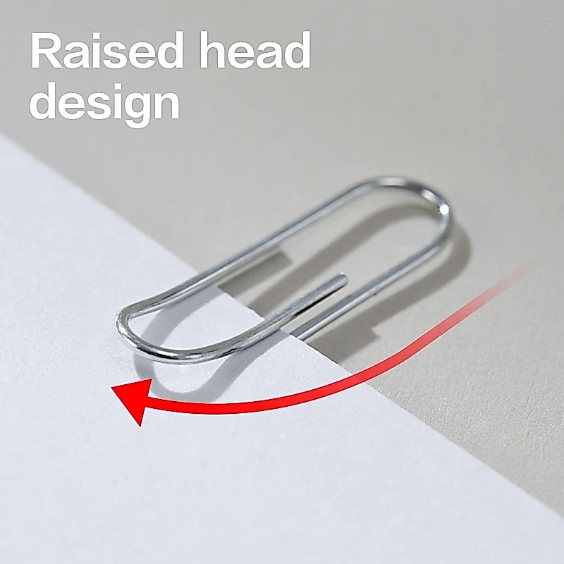 Deli I-Select Klip Kertas Kantor / Office Paper Clip 100pcs UZ020 - Gambar 4