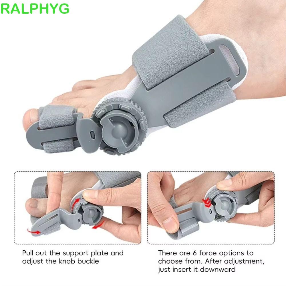 RALPHYG Bunion Corrector, Bunion Splint Rotatable Big Toe Straightener ...