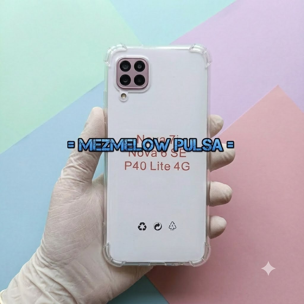 Silicone Case For Huawei Nova 6 SE 7i P40 Lite