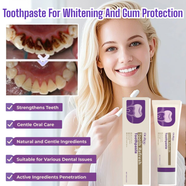 Stain Removing Whitening Gum Care Toothpaste for Oral Health ...