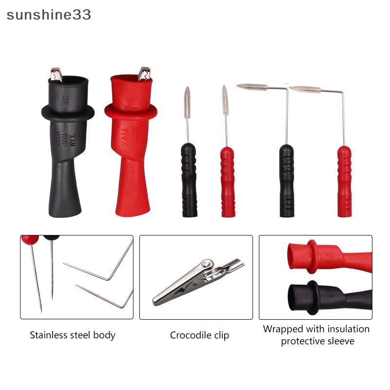 SY 2mm Needle Test Probes Replaceable Multimeter Sensitive Multimeter ...