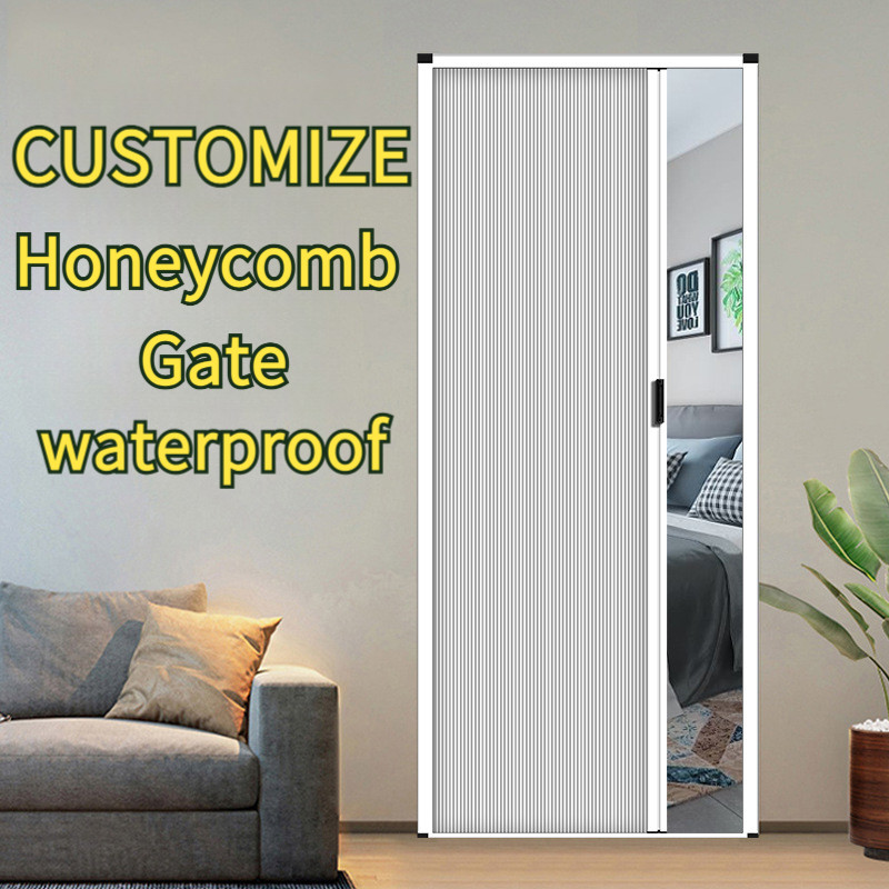 custom-folding-sliding-door-partition-trackless-honeycomb-no-drill
