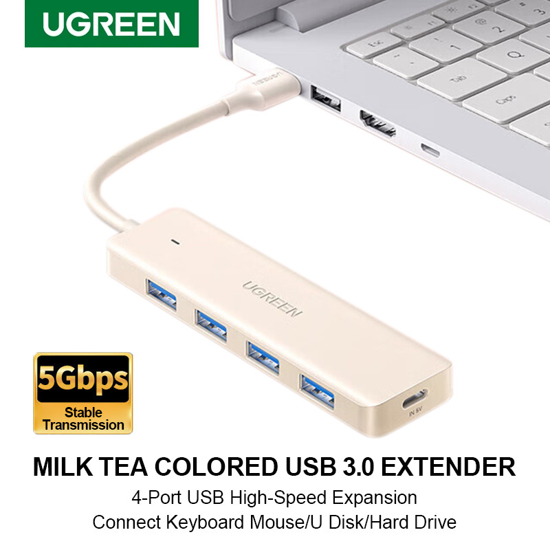 UGREEN 4-Port USB 3.0 Docking Station Multi Interface Hhb Adapter ...
