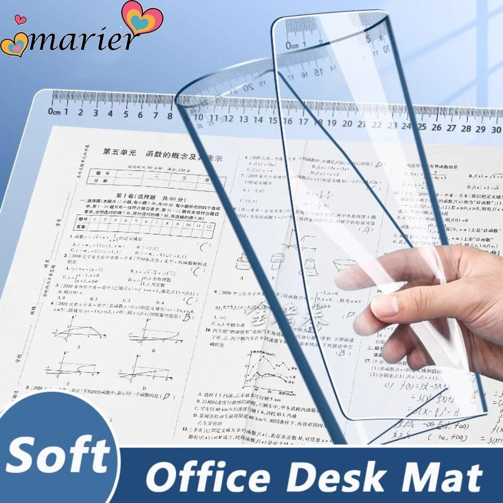 MARIER Office Desk Mat, PP A2/A3/A4/A5/16K Writing Pad, Durable ...