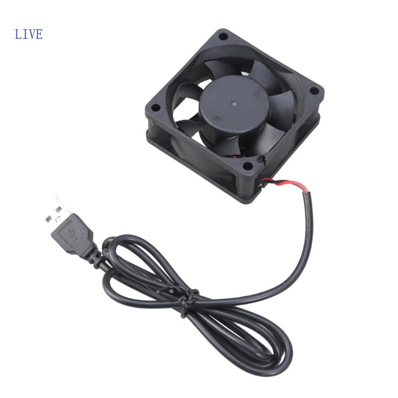 Best 5V 60MM USB Cooling Fan for Router Modem Receiver Extractor Fan ...