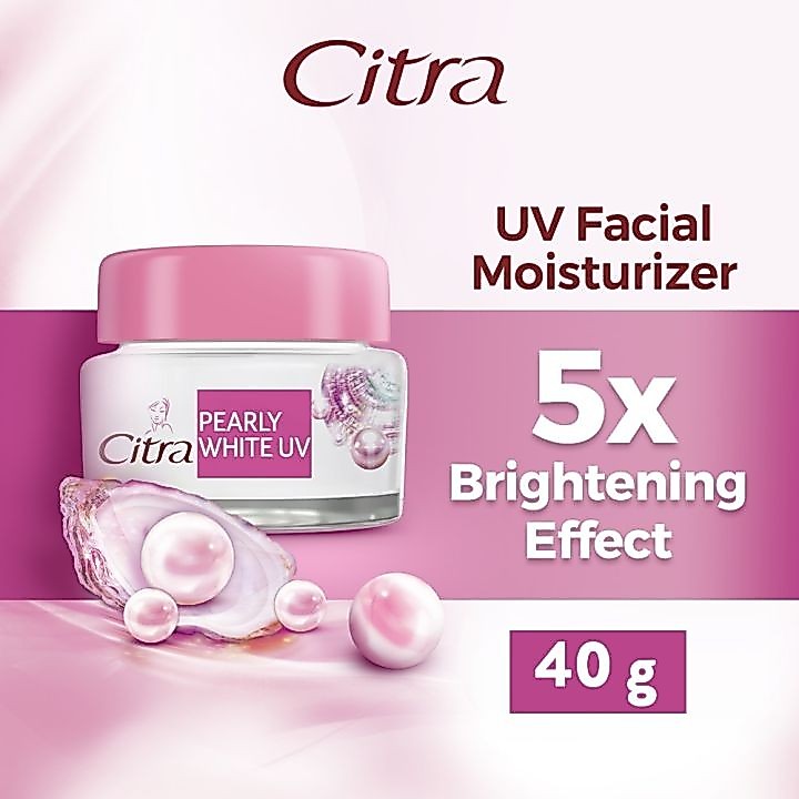 Citra Pearly White UV & Green Tea Antiacne Essence Cream 40gr / Merah Jingga Official - Gambar 2