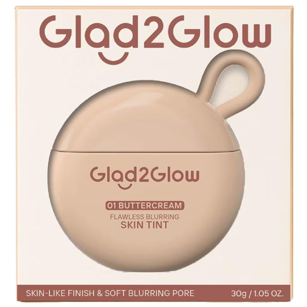 Glad2glow Skin Tint Flawless Blurring G2G / Merah Jingga Official - Gambar 4