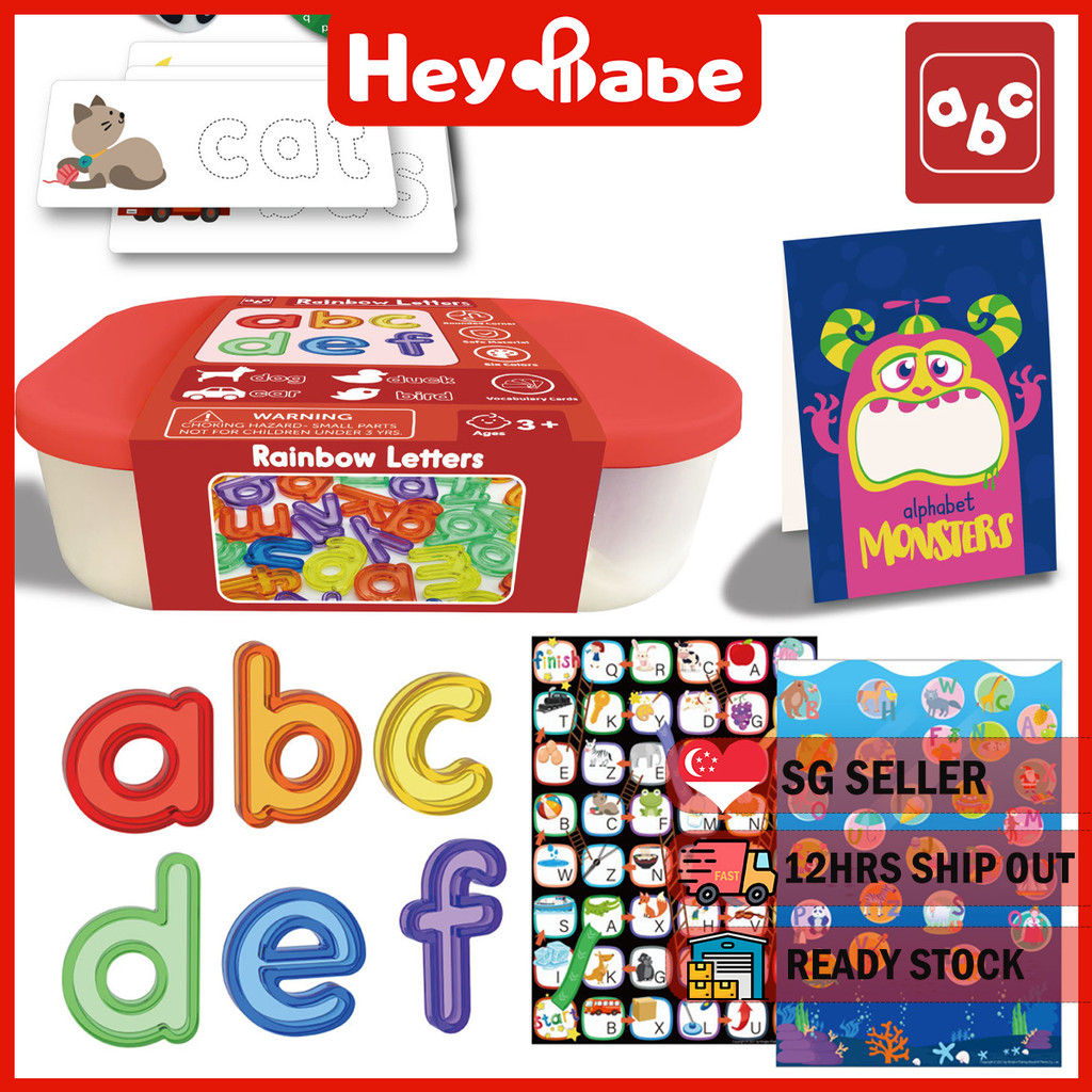 Rainbow Letters Box Set | English Letter, Alphabet | Early Learning for ...