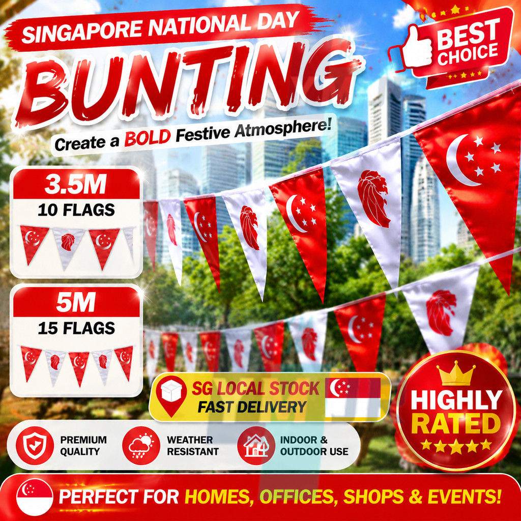 Celebrate Singapore National Day with the Best NDP decorations Products ...
