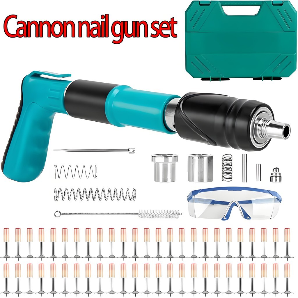 Fast Delivery⚡High quality nail gun, cordless steel rivet, concrete ...