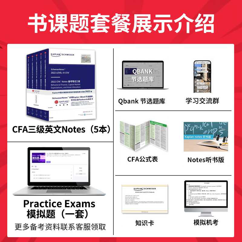 2023 Kaplan Official Genuine CFA LEVEL 3 notes English Textbook LEVEL ...
