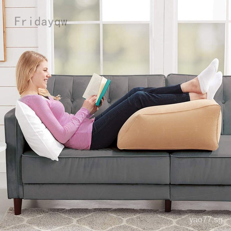 Inflatable Leg Ramp Wedge Pillow Improves Legs and Feet for Temporary ...