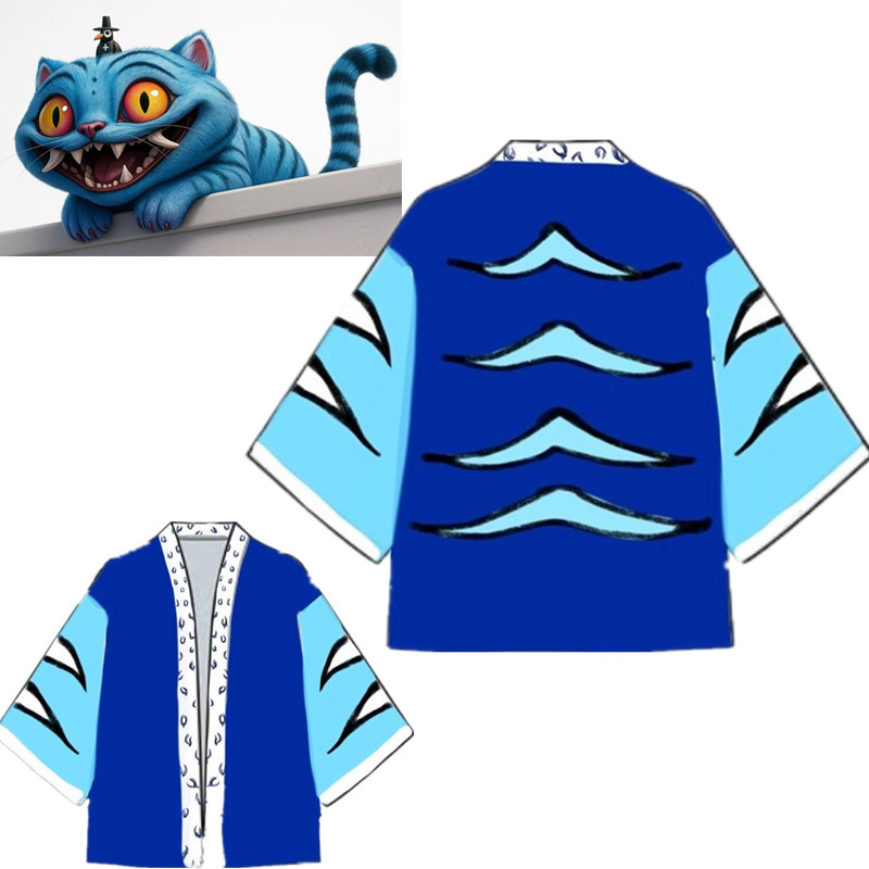 KPop Demon Hunters Derpy Style 3D Printing Korean Kimono Haori Yukata ...