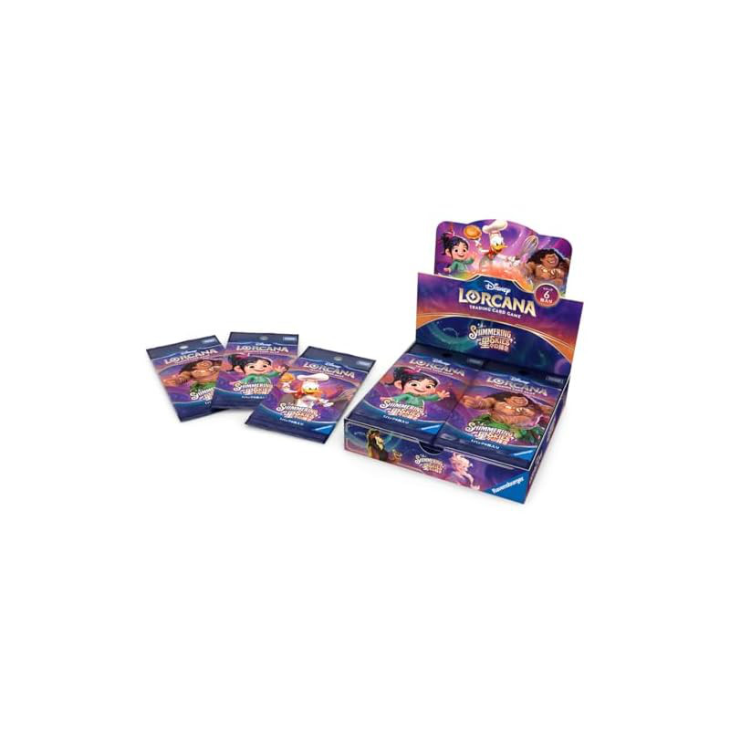 TAKARA TOMY Disney Lorcana TCG Japanese Edition Booster Pack Shining of the  Stars BOX | Shopee Singapore